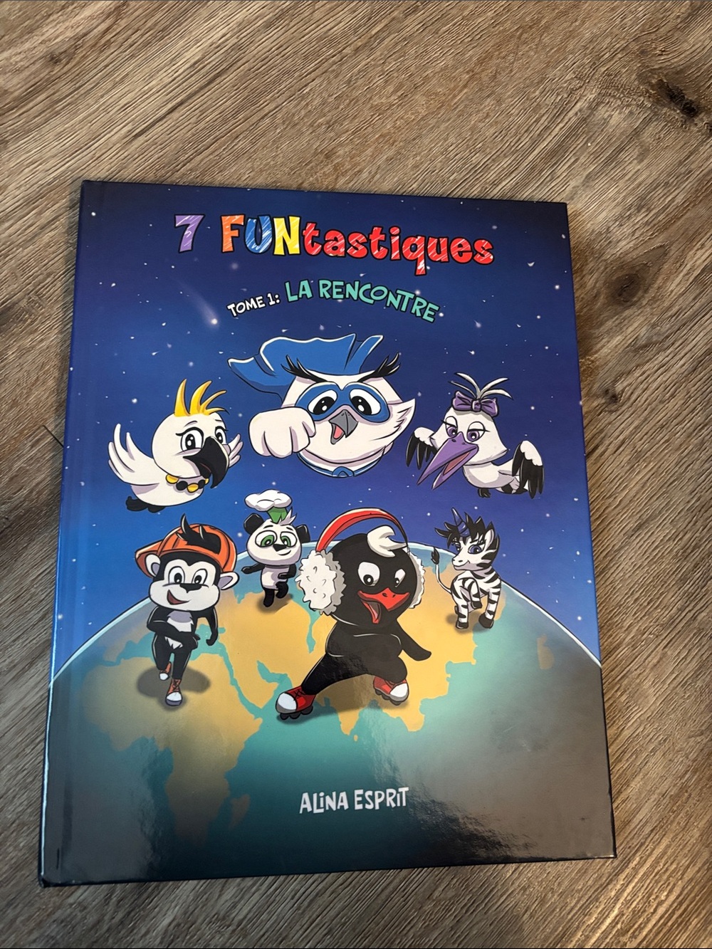7 FUNtastiques Tome 1: La Rencontre - Colorful Kids Comic Book